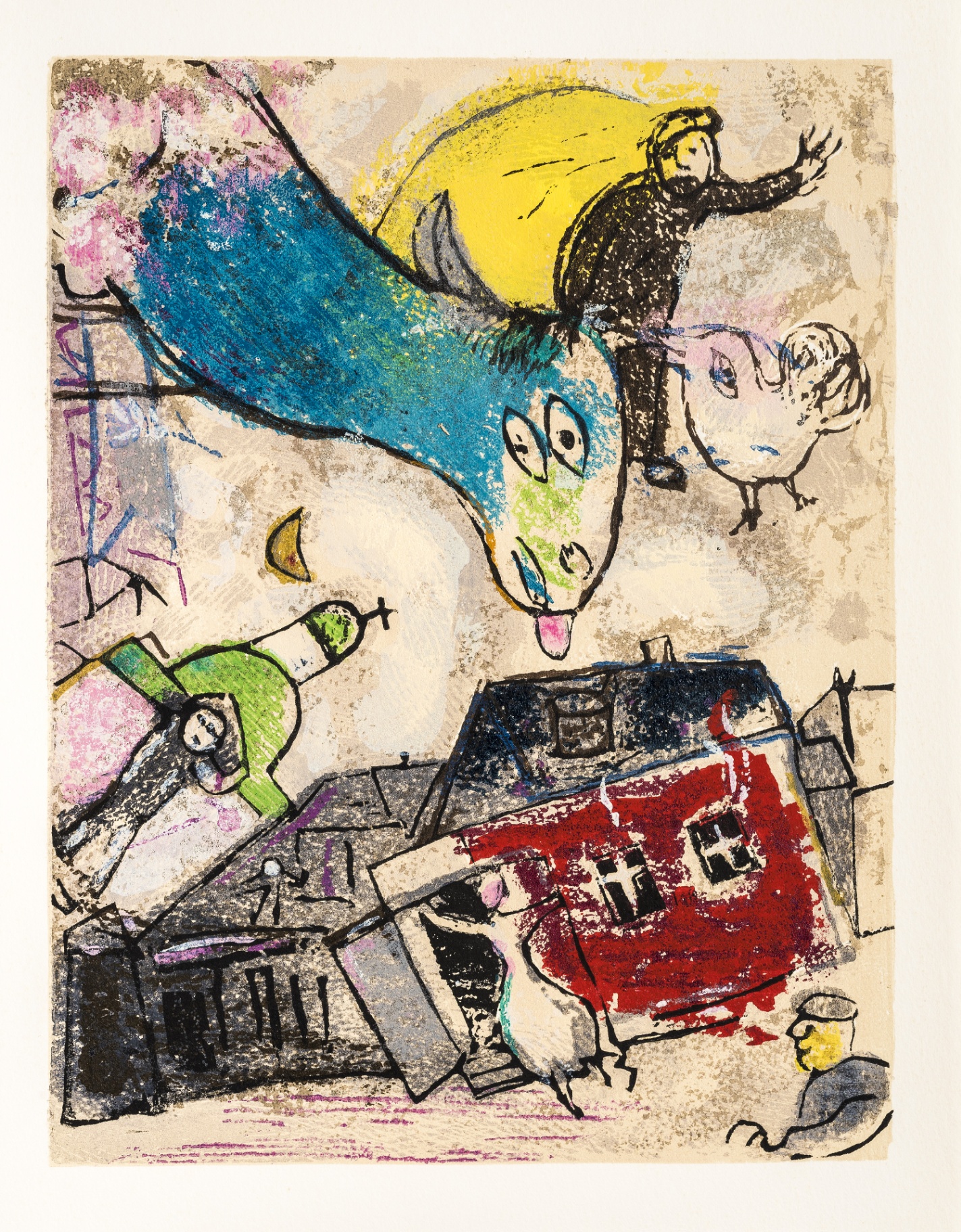 Chagall con Maria Lai